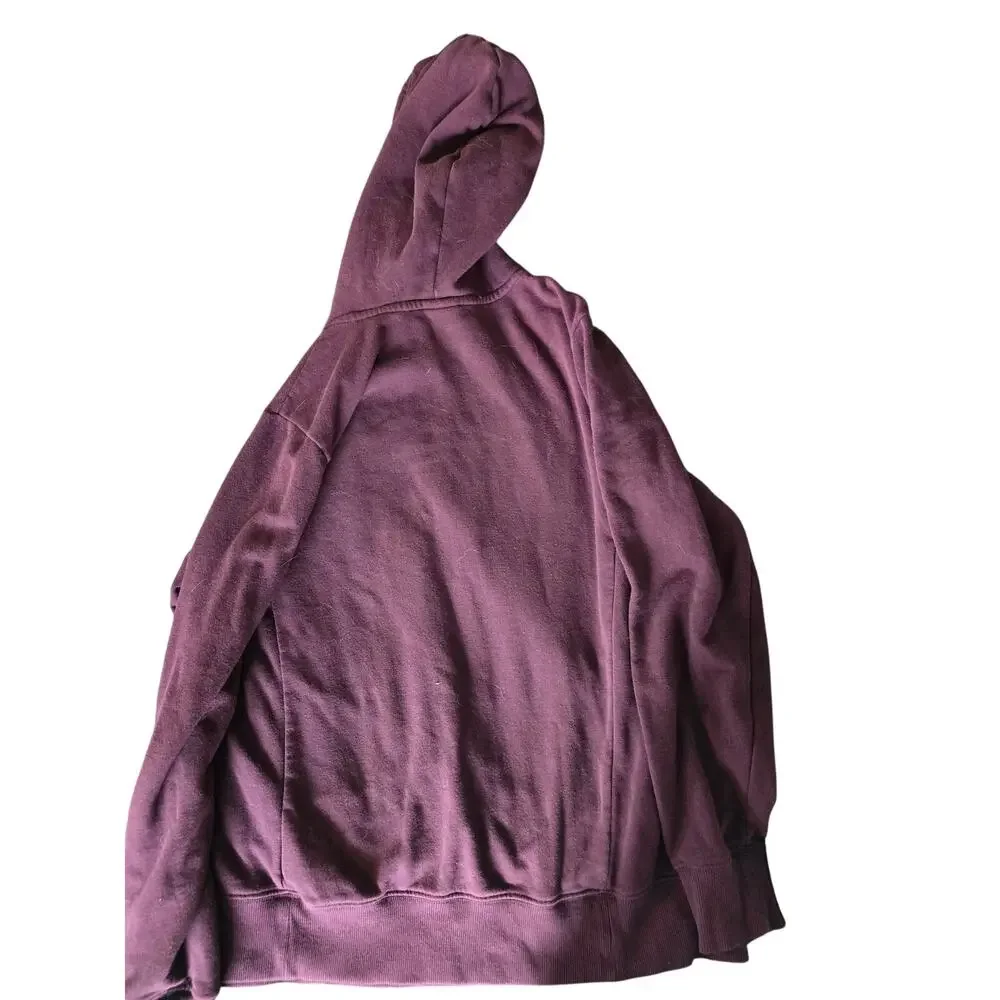 Women's The Nort Face‎ Hoodie Purple Size Lg - Picture 3 of 4
